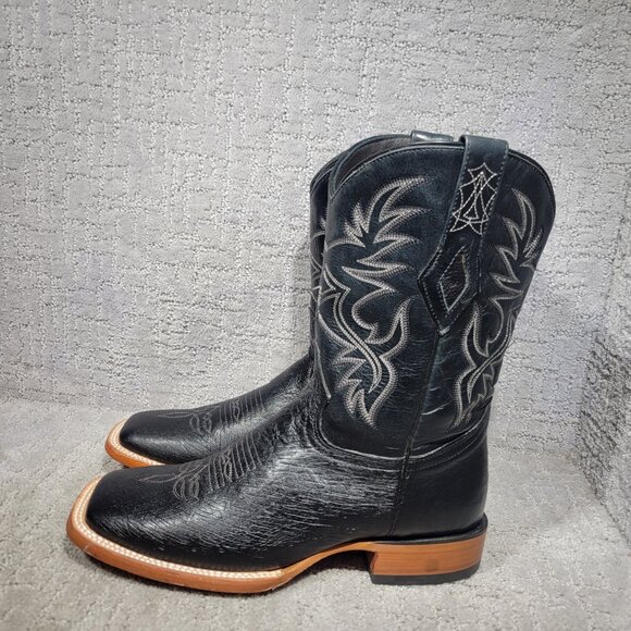 J.B. Dillon Resrve Ostrich Men’s Size Right Shoe 8EE And Left Shoe is 8.5D Boots - Picture 6 of 11